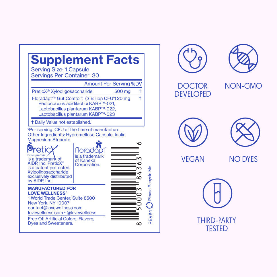 Gut Feelings Probiotics® (CSQA)