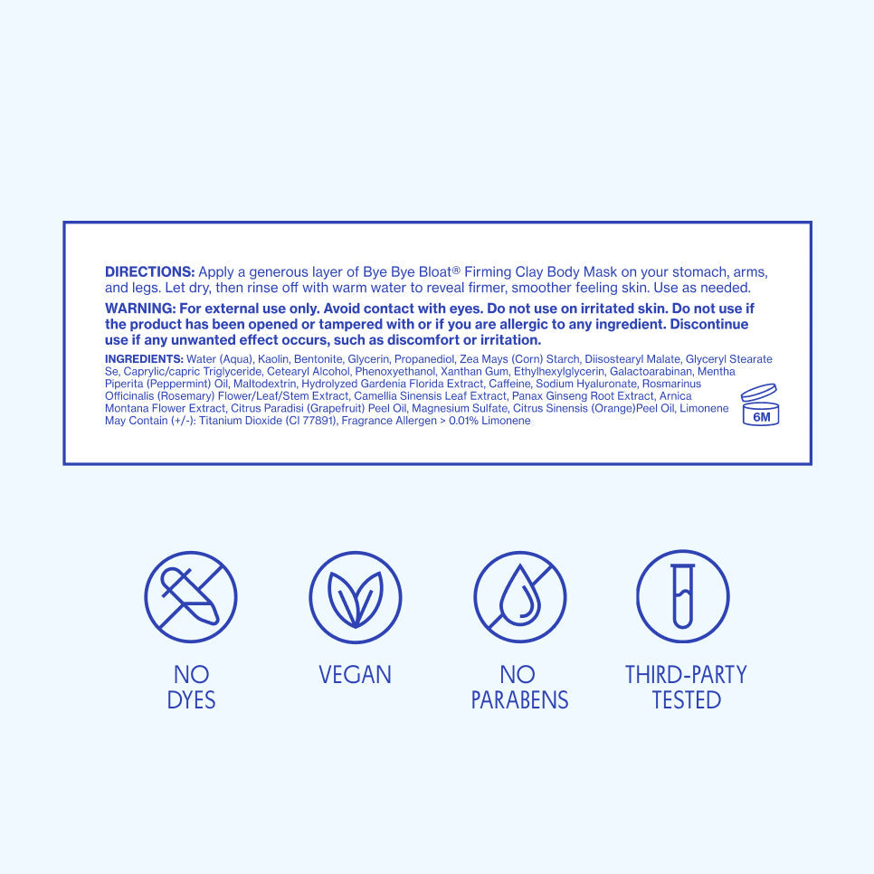 Bye Bye Bloat® Firming Clay Body Mask (HK9Q)