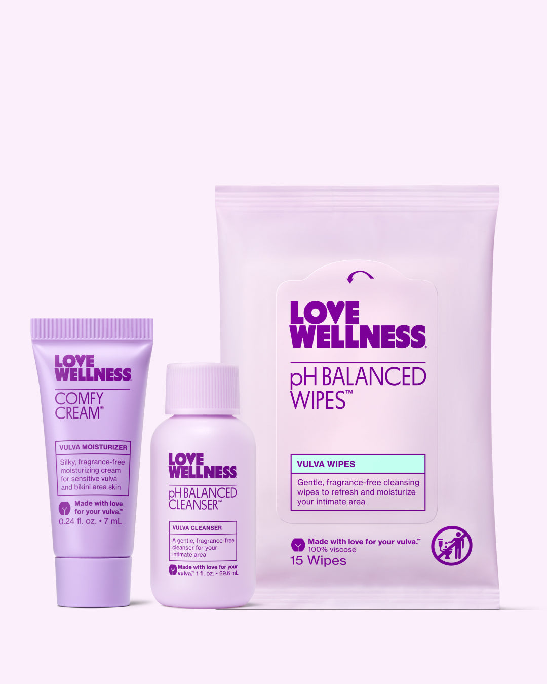 Skincare For Down There™ Travel Kit (EMP7)